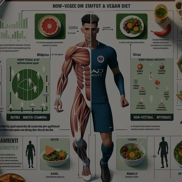 Quel est l'impact des régimes végans sur la condition physique des milieux de terrain?